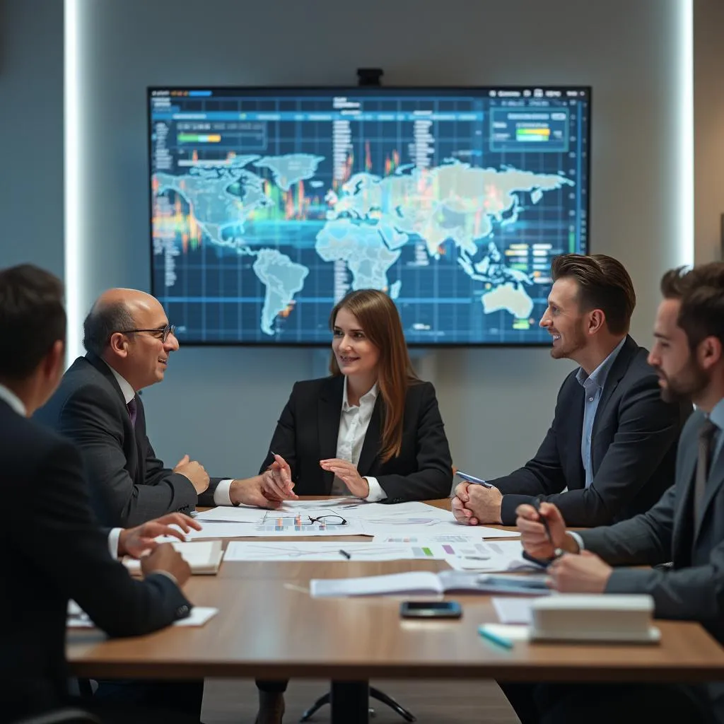 Equipo de FinanzasArg en una reunión estratégica